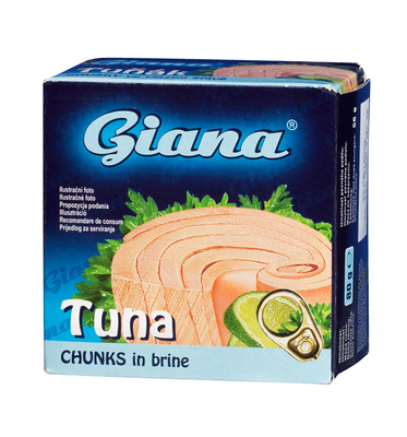 Tuna chunks in brine 80g